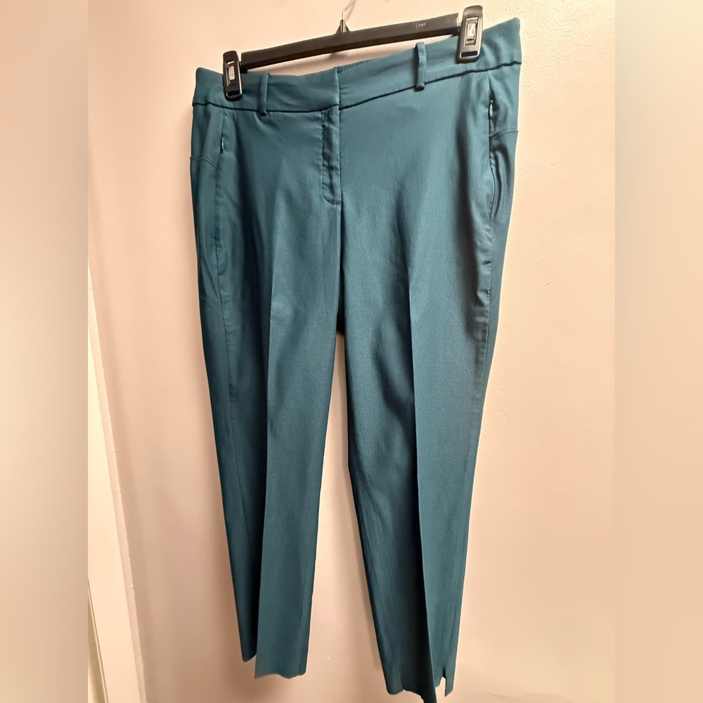 2/$45 all $30 Pants. GUC Lane Bryant Teal Straight Leg Pants Women’s 14 Reg
